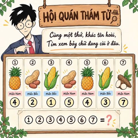 Bảy chữ đang cài