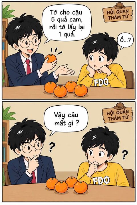 Mất một quả cam