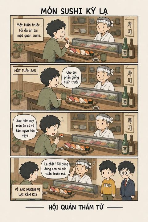 Món sushi kỳ lạ