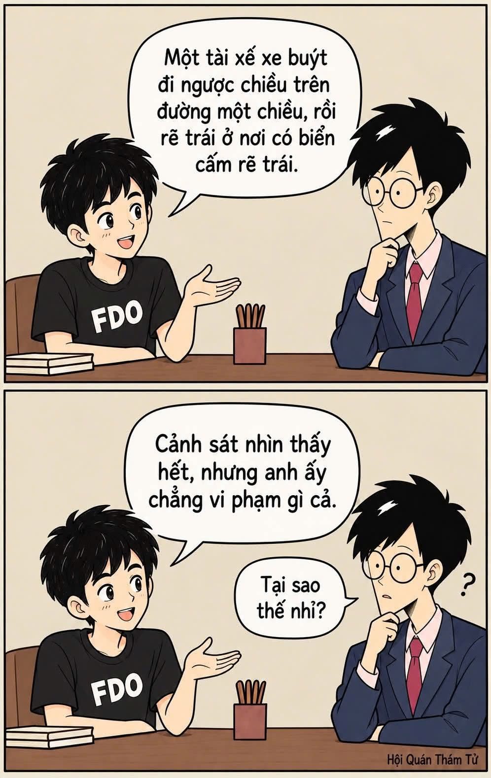 Tài xế xe buýt đi ngược chiều