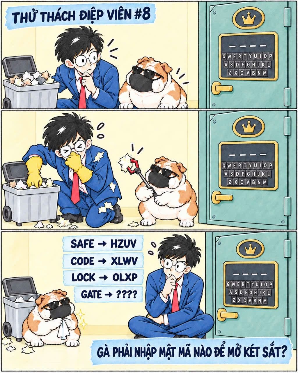 Thử thách điệp viên #8