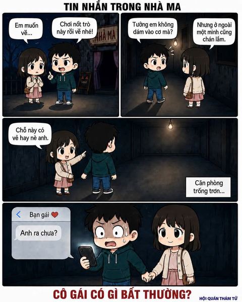 Tin nhắn trong nhà ma