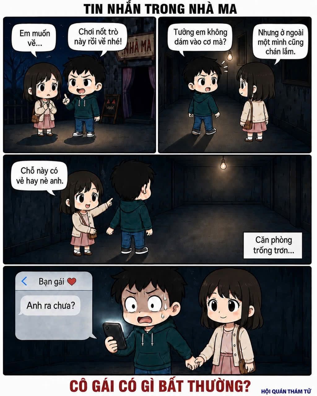 Tin nhắn trong nhà ma