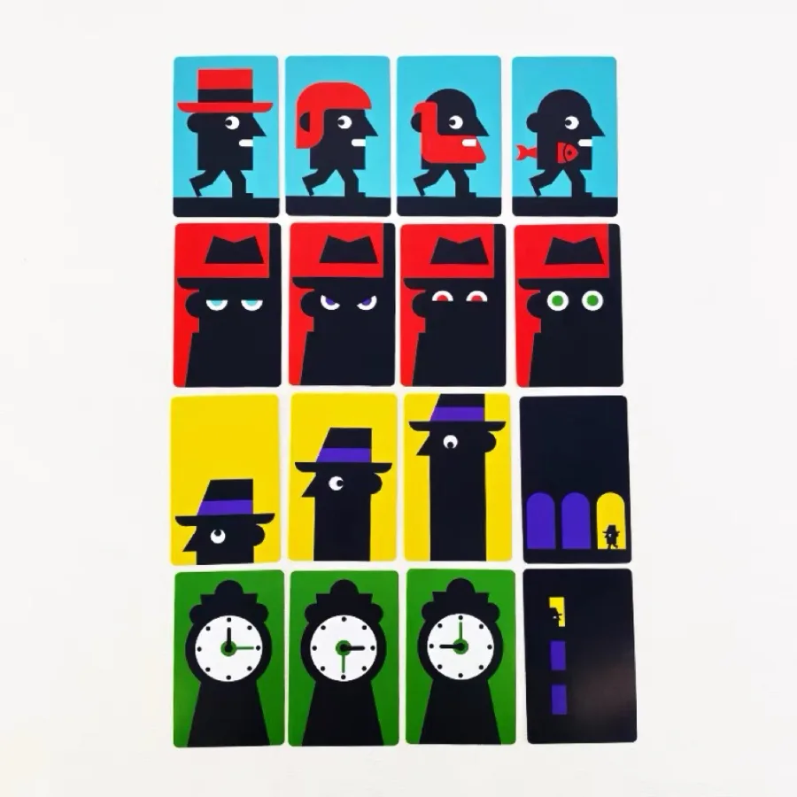 Các lá bài kẻ tình nghi trong Crazy Sherlock