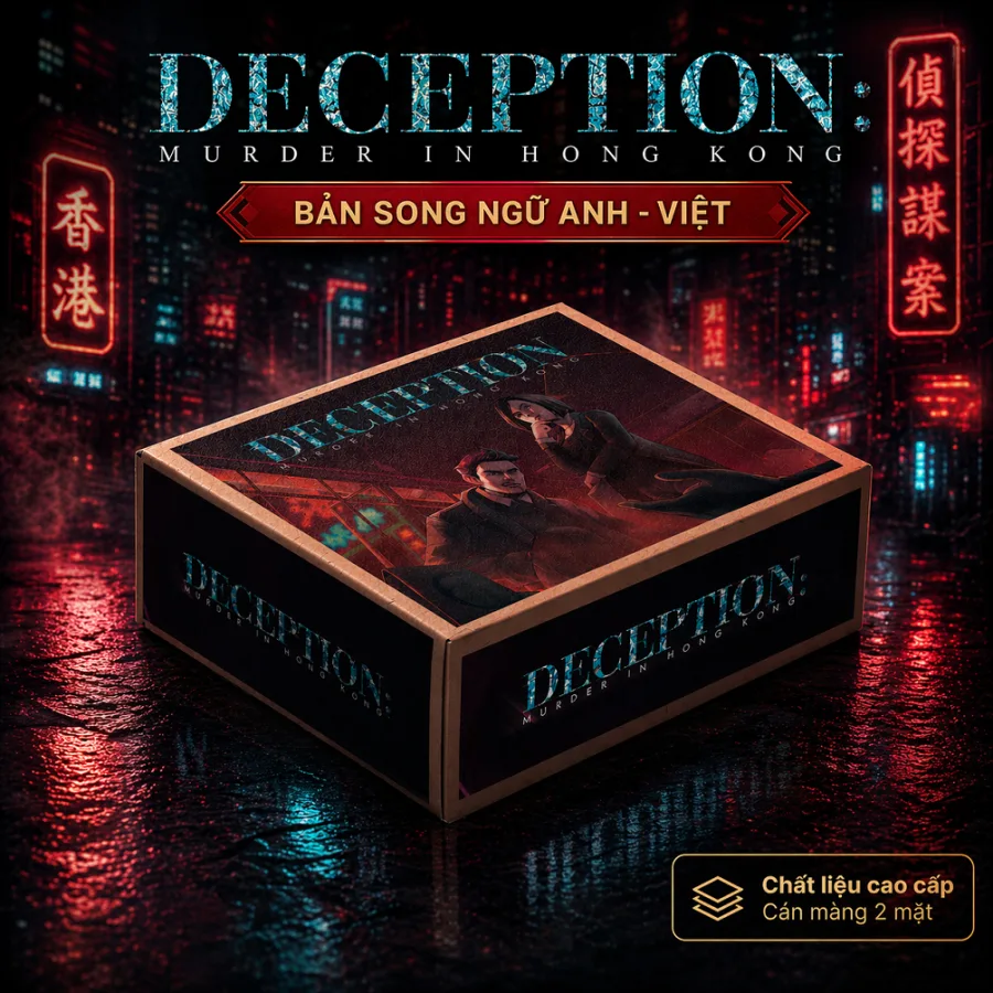 Hộp game Deception: Án mạng ở Hong Kong