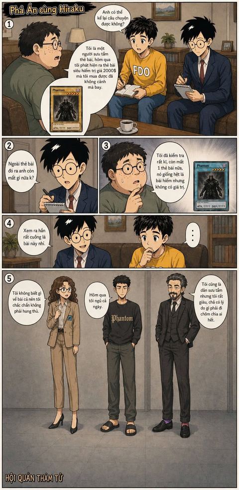 Vụ trộm lá bài hiếm